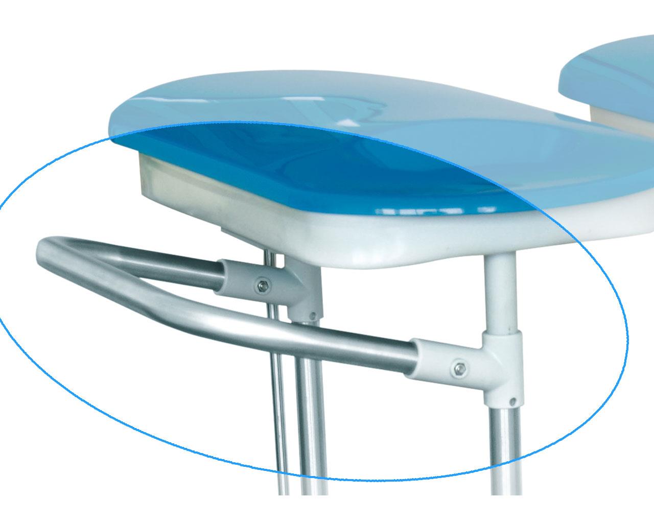 Alça para carrinhos de lavandaria