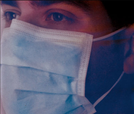 Maskella - máscara cirúrgica - azul