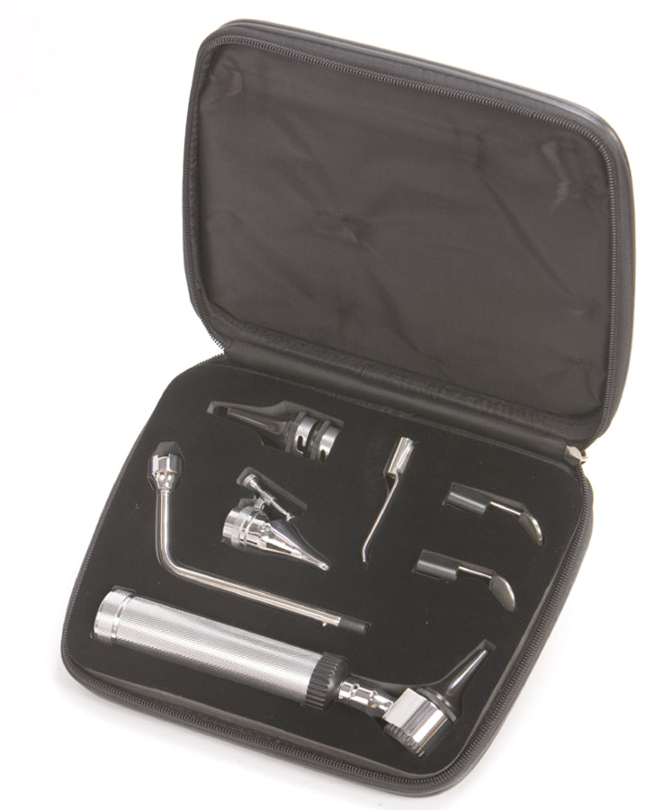 Set diagnóstico com otoscópio Parker