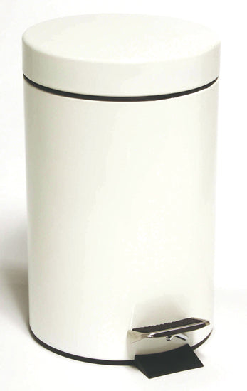 Caixote lixo de pedal em aço 5 litros