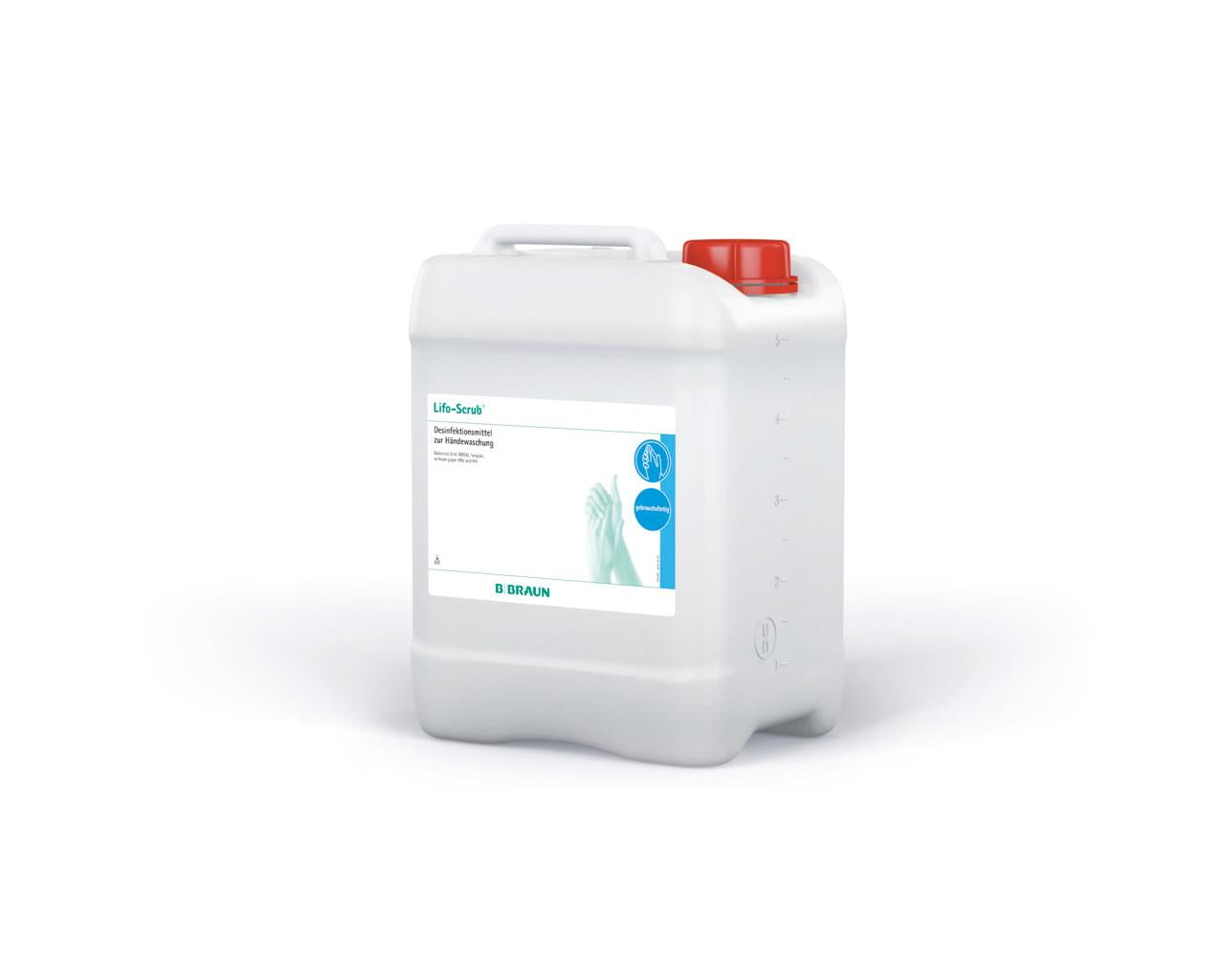 Desinfetante Lifo-Scrub com clorexidina para mãos e pele - 5 litros