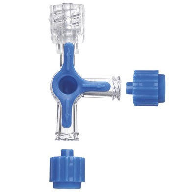 Torneiras de 3 Vias Resistentes a Lípidos - Sem extensão