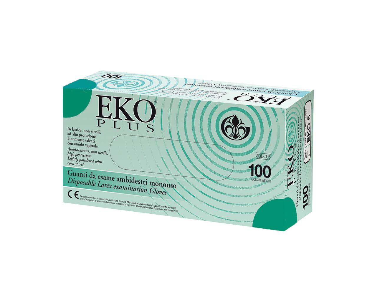 Luvas de látex com pó - pequenos