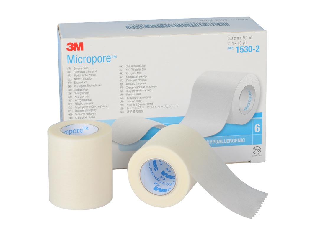 3M™ Micropore™ - 5 cm × 9,14 m - 1530-2