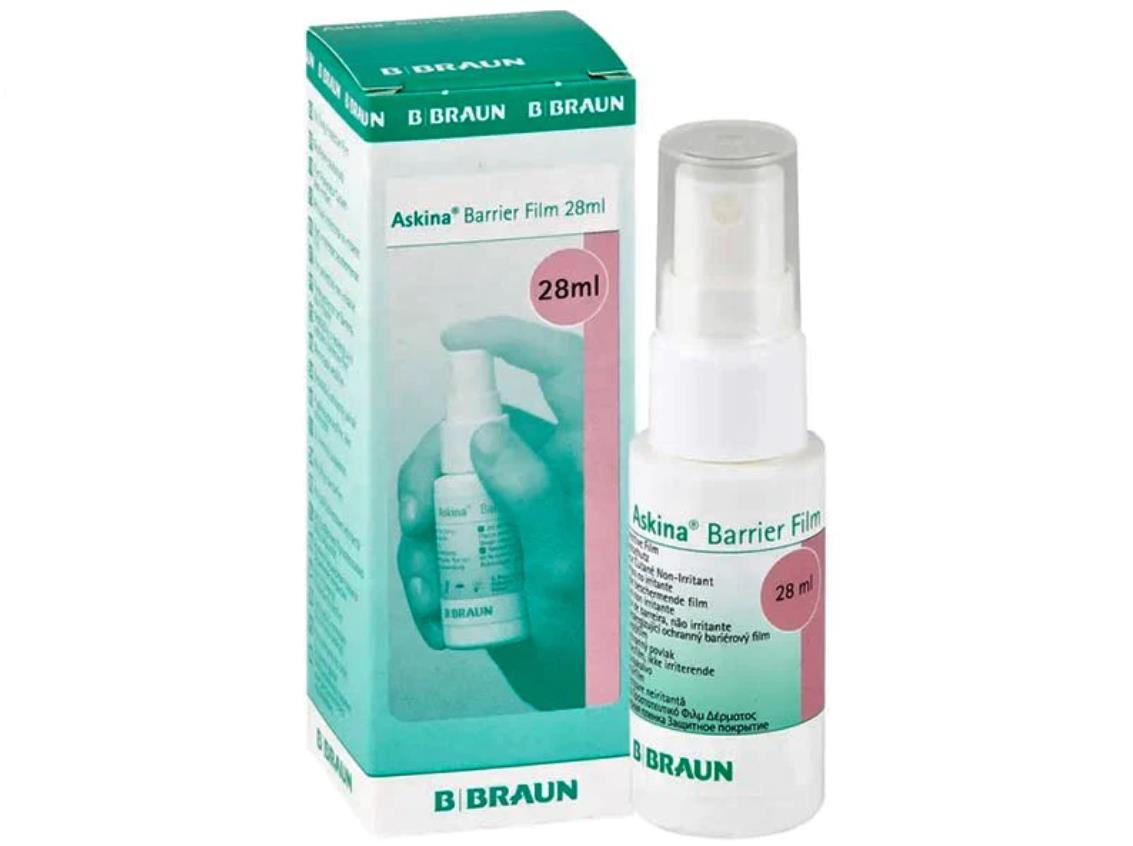 Askina Barrier Film Spray protetor para pele periestomal e perilesional