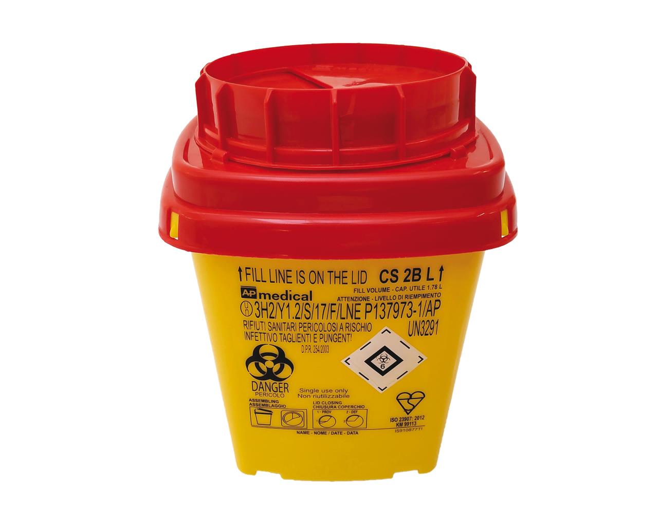 Contentor de resíduos - linha CS Line -2L