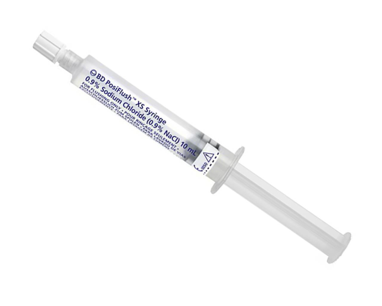 BD PosiFlush™ XS seringa pré-carregada com solução isotónica - 10 ml