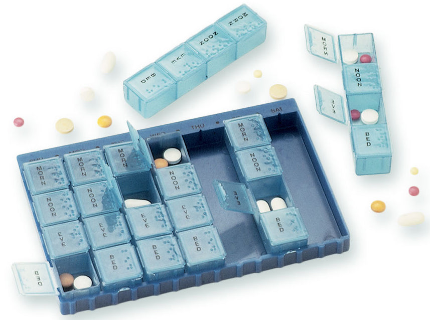 Caixa de comprimidos de 7 dias