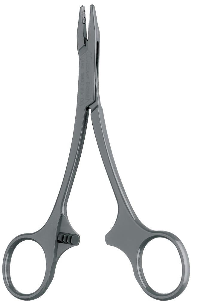 Porta-agulhas descartável Hegar Mayo Aesculap SUSI - 15 cm