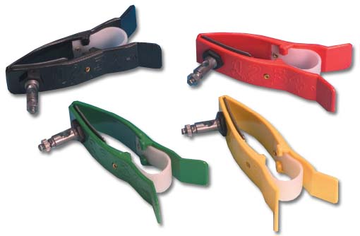 Set 4 elétrodos periféricos de pinça - pediátricos