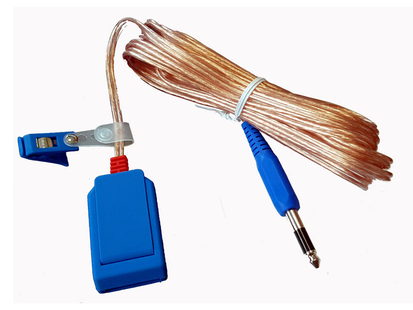 Cabo para placas electrocirúrgicas descartáveis - conetor de 6,3 mm