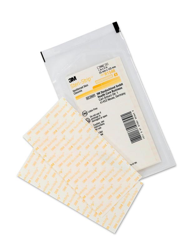 3M™ Steri-strip™ - Suturas Estéreis Adesivas - 125 × 25 mm - R1548