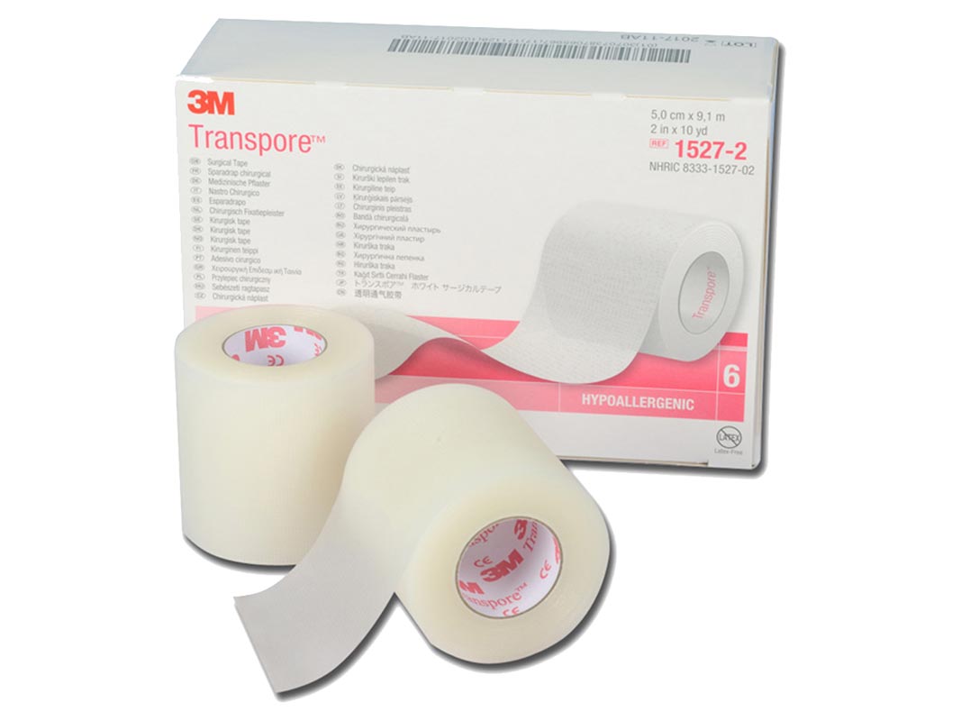 3M™ Transpore™ - 5 cm × 9,14 m - 1527-2