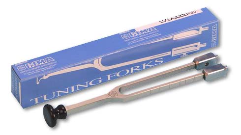 Diapasão para neurólogo Lucae 128-240