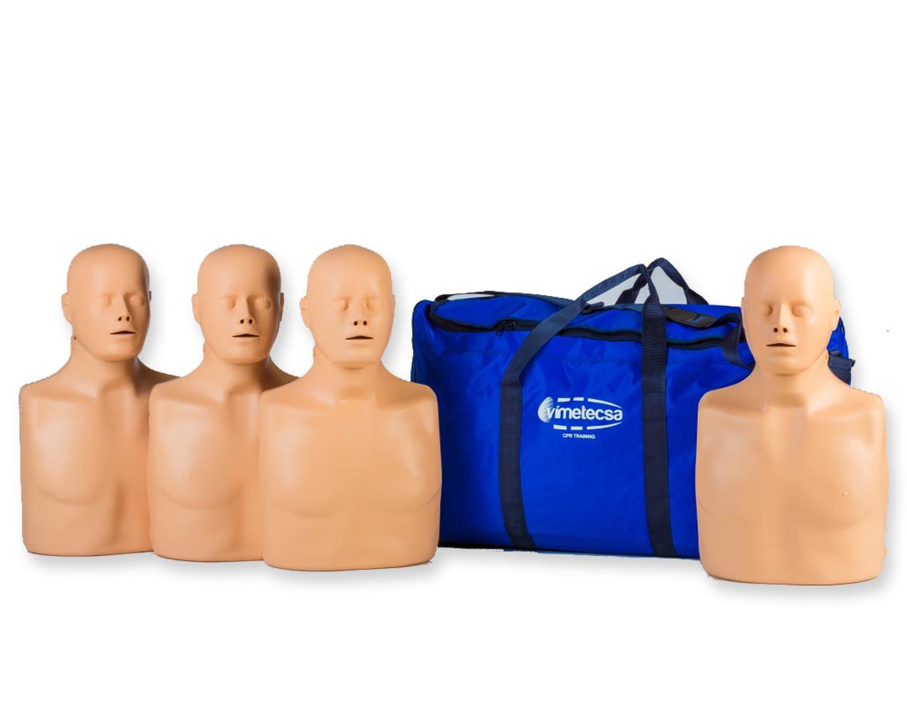 Set 4 manequins de RCP Practi-Man Advance