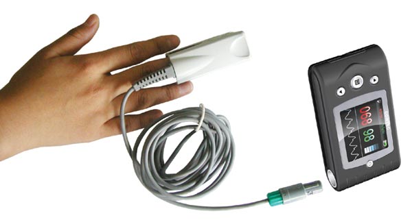 Sensor SpO2 adulto para pulsoximeters SAT-500, Oxy 200 e OXY 50 - reutilizável