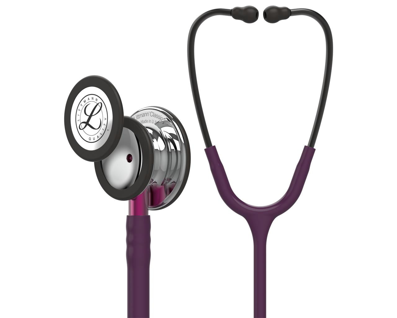 Estetoscópio Littmann Classic III - 5960 - ameixa acabamentos espelho