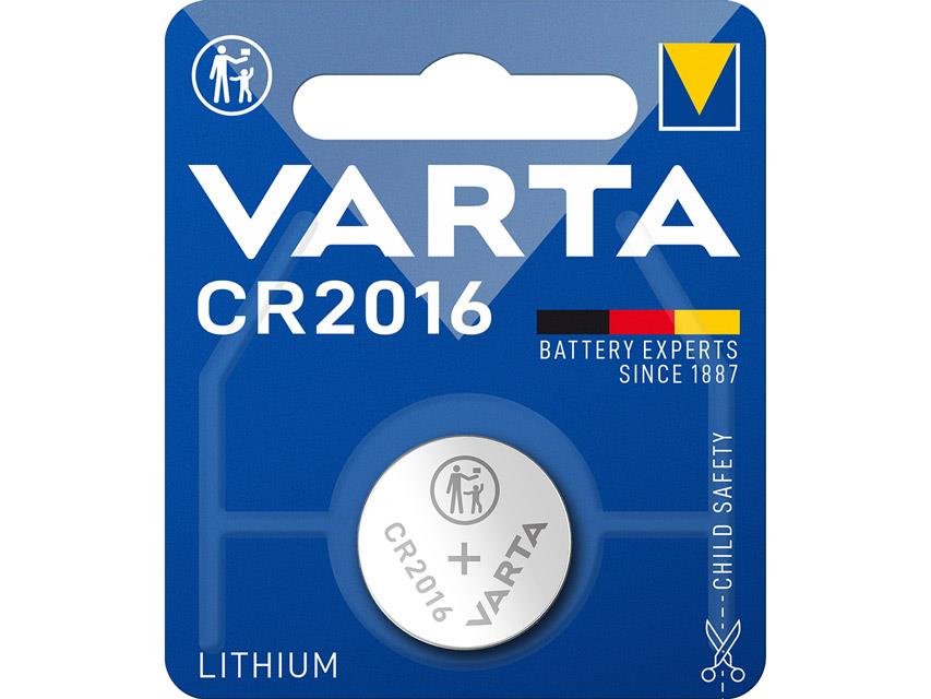 Varta lítio botão - 2016