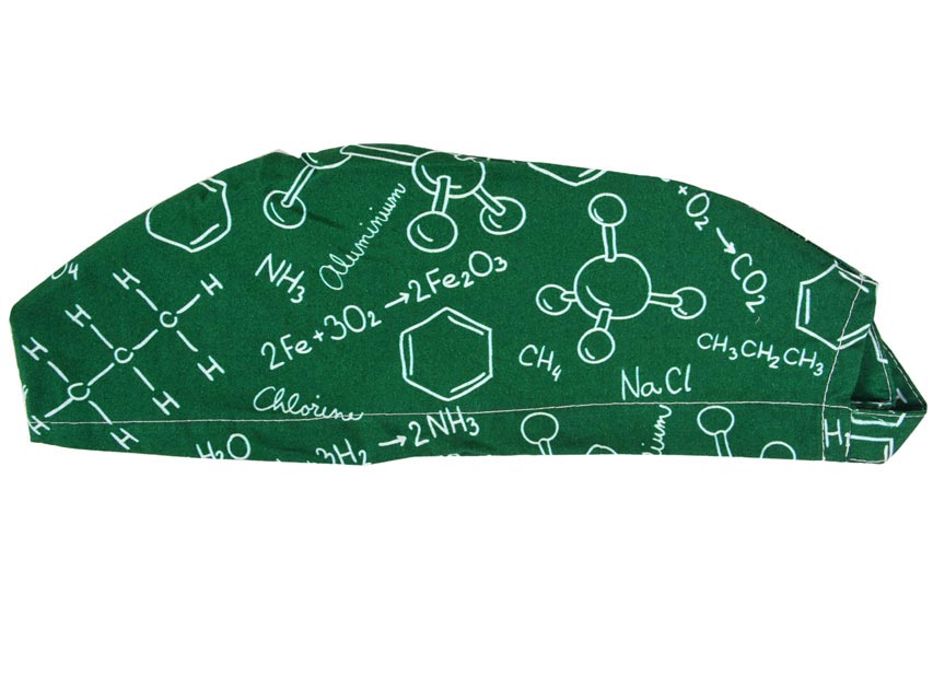 Touca cirúrgica fantasia química - M