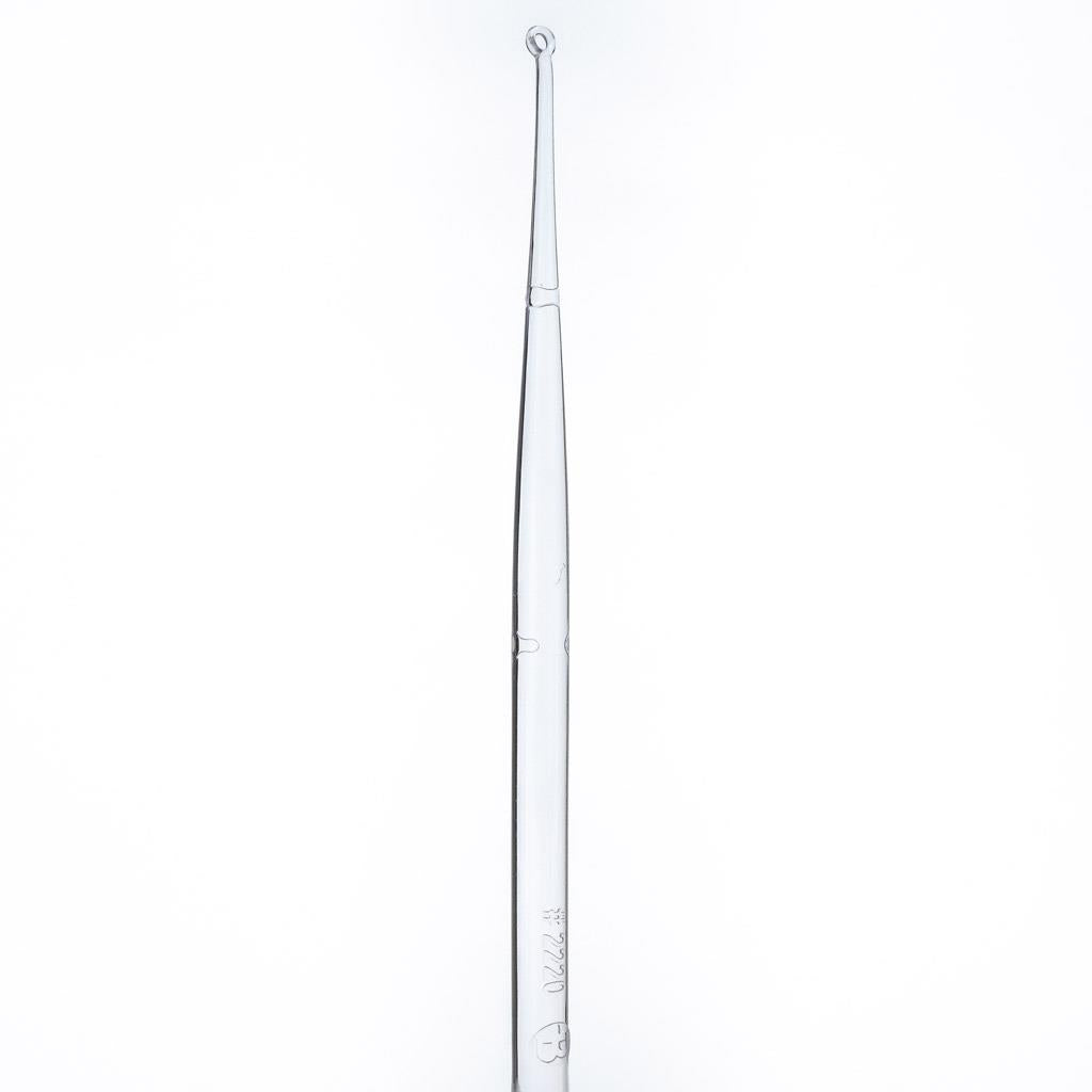 Curetas ouvido Microloop - trasparentes com iluminador e lente