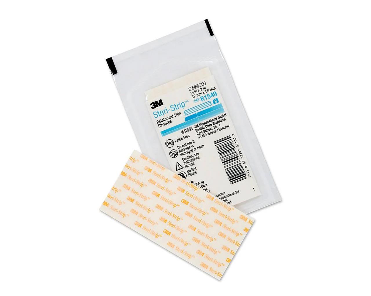 3M™ Steri-strip™ - Suturas Estéreis Adesivas - 50 × 12 mm