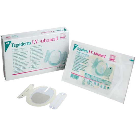 3M™ Tegaderm™ IV estéril -  8,5 × 11,5 cm - linhas centrais