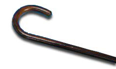 Bengala Giotto com cabo curvo para mulher