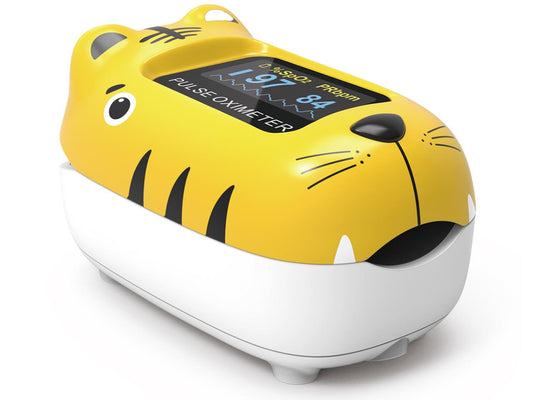 Oxy-0 Oxímetro de dedo pediátrico - Tigre