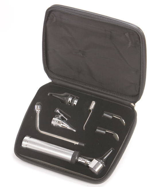 Set diagnóstico com otoscópio Parker
