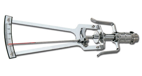 Tonômetro Schiotz - escala reta