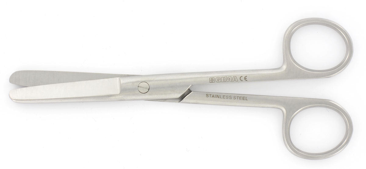 Tesoura recta bico rombo/rombo - 20 cm