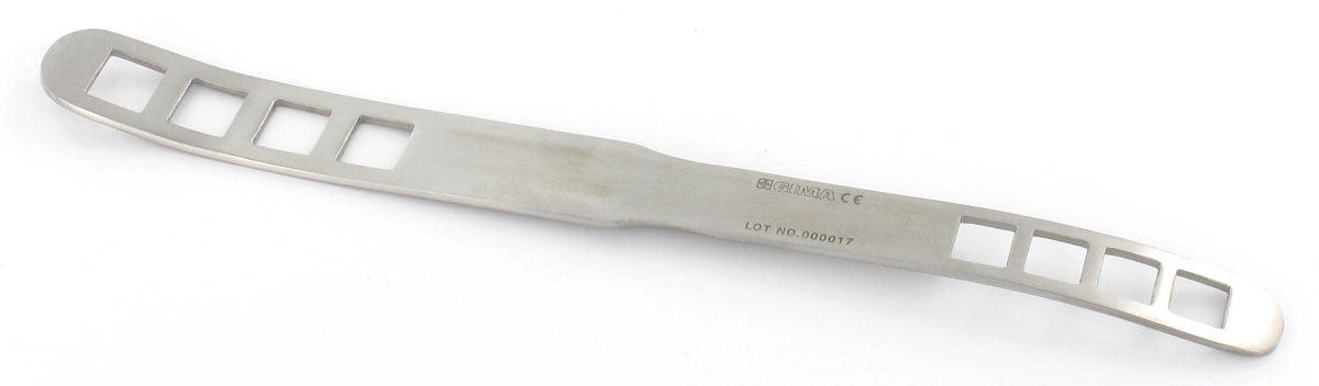 Abaixa-língua Bruening - inox