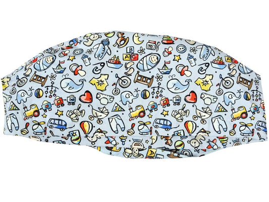 Touca cirúrgica fantasia brinquedos - M