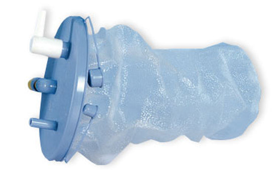 Saca descartável com tampa para vaso de aspirador - 1 litro