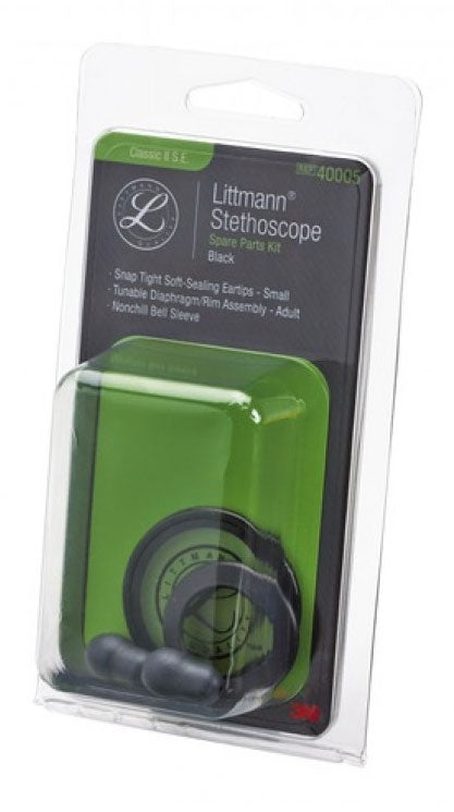 Kit accessórios Littmann 40005 Classic II™ S.E. - preto