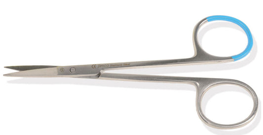 Tesoura descartável Iris de ponta reta - 11,5 cm