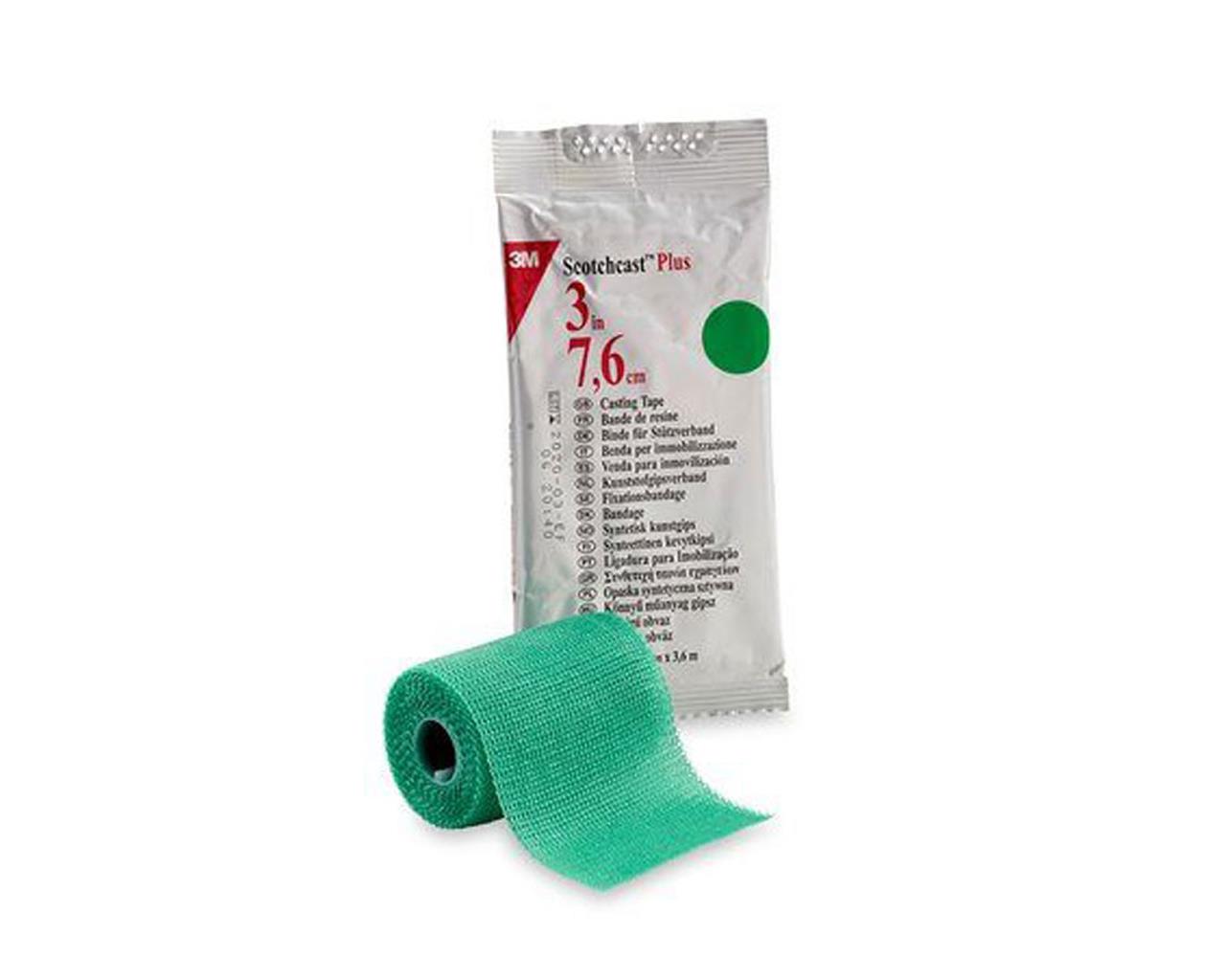 3M™ Scotchcast™ Plus 82003 verde Ligadura de giz - 7,5 cm × 3,65 m