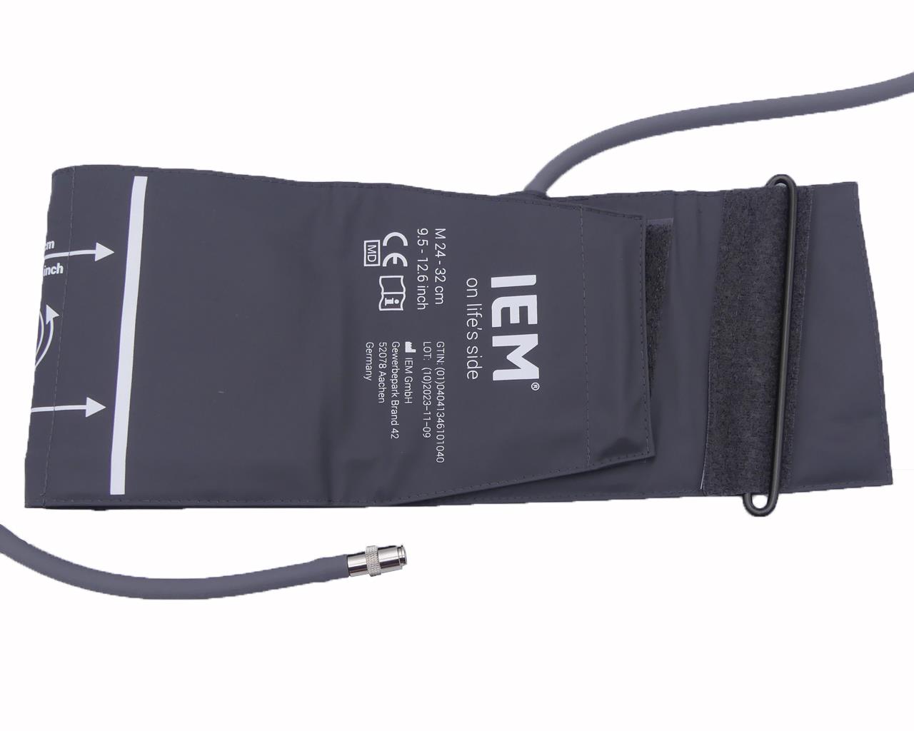 Braçadeira cinza para MAPA Cardioline walk200b