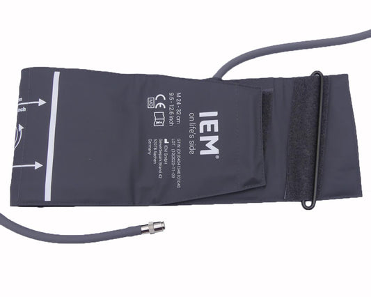 Braçadeira cinza para MAPA Cardioline walk200b