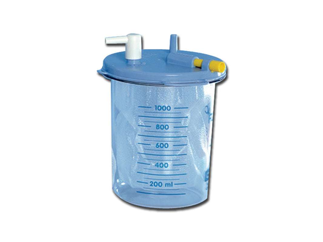 Vaso de 1 litro para sacas descartáveis para aspiradores