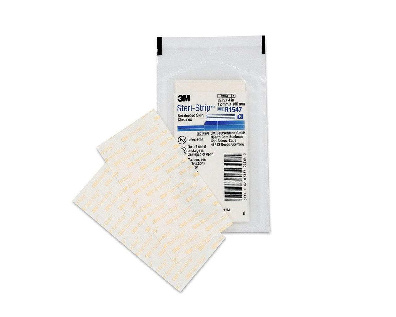 3M™ Steri-strip™ - Suturas Estéreis Adesivas - 100 × 12 mm