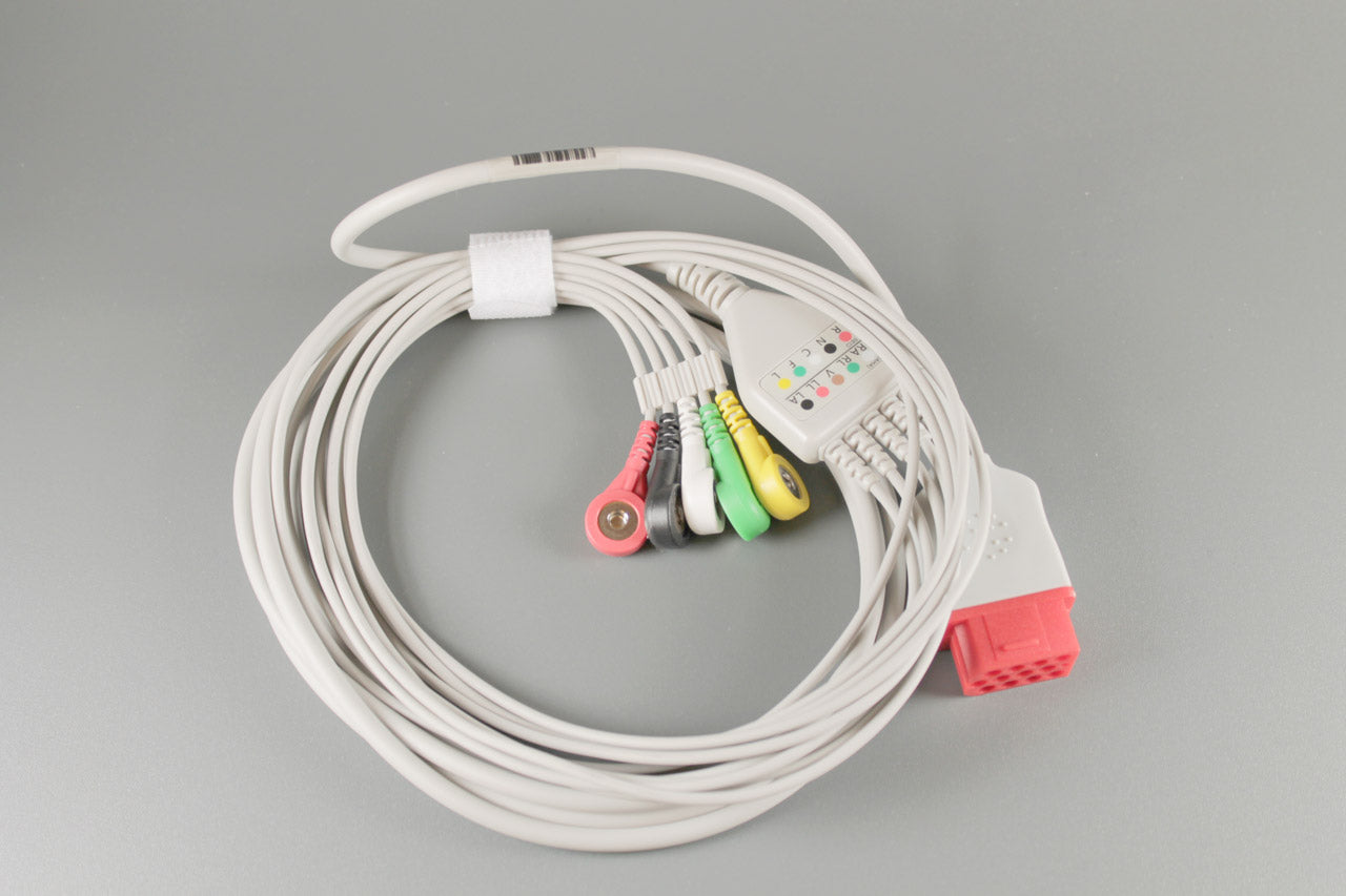 Cabo de paciente de 5 vias para monitores Bionet BM5-BM7