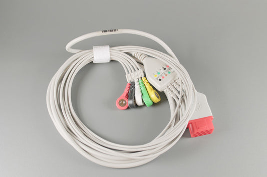 Cabo de paciente de 5 vias para monitores Bionet BM5-BM7