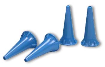 Mini Espéculo descartável azul - Ø 2,5 mm - 100 peças