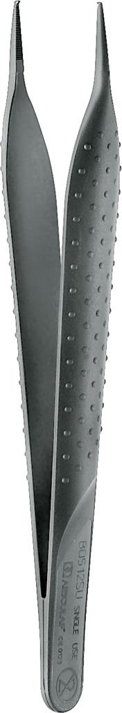 Pinça de dissecção descartável Adson Aesculap SUSI - 12 cm 1×2 dente