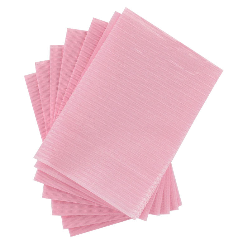 Toalhas dobradas - rosa