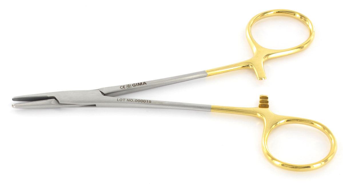 Webster porta-agulha CT- 12,5 cm