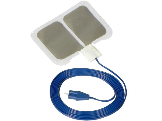 Placa REM em TNT de gel sólido Cabo tipo Valleylab de 3 m - adulto/pediátrico