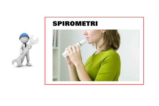 Serviço de manutenção normal para espirómetros de qualquer marca