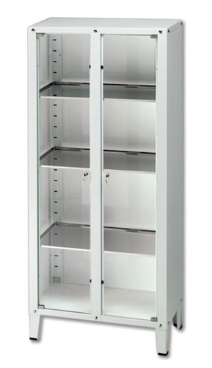 Armário para medicamentos e instrumentos 2 portas